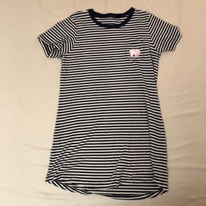 Striped Ivory Ella dress size small